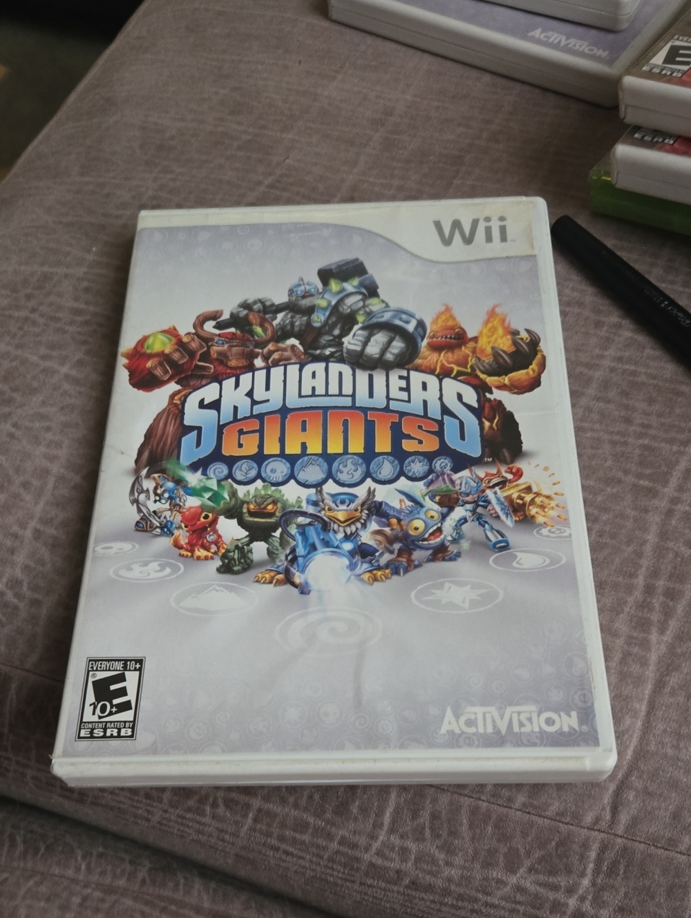 Skylanders Giants for Wii - White Game Case